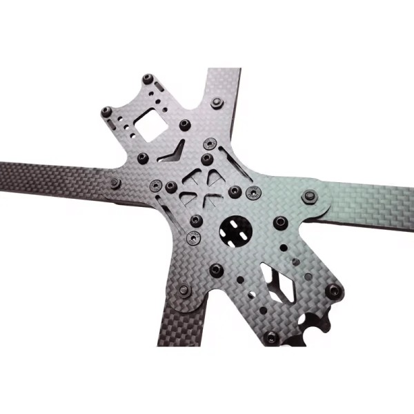 RuiQi XL9 V3 9inch 3K Full Carbon Fiber Frame Kit Protection Arm 4mm Rack 390mm Wheelbase Frame for RC FPV Freestyle RC Drone